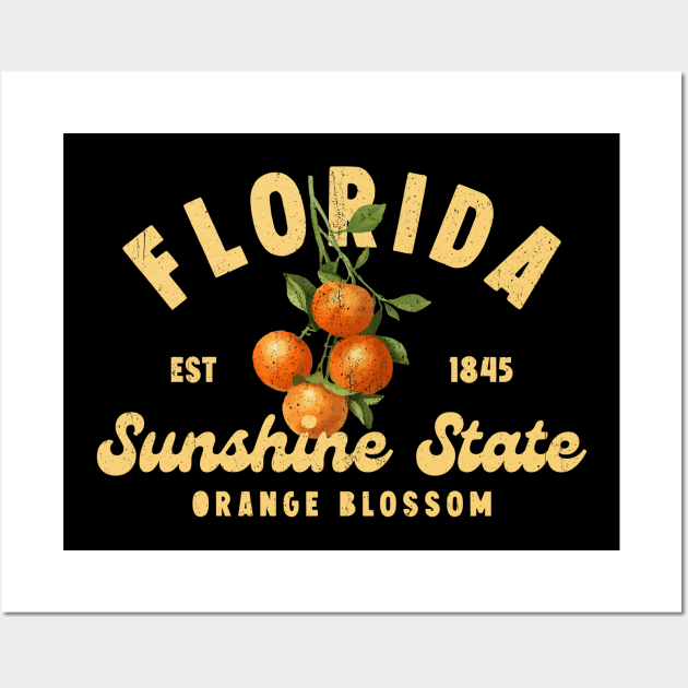 Florida Sunshine State Wall Art by RFTR Design